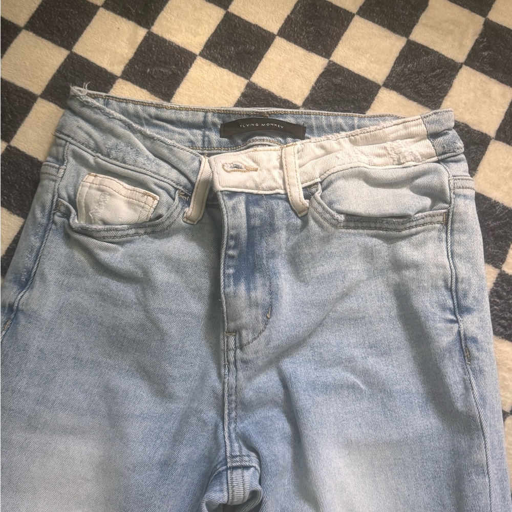 Flying Monkey Light Blue Denim Jeans